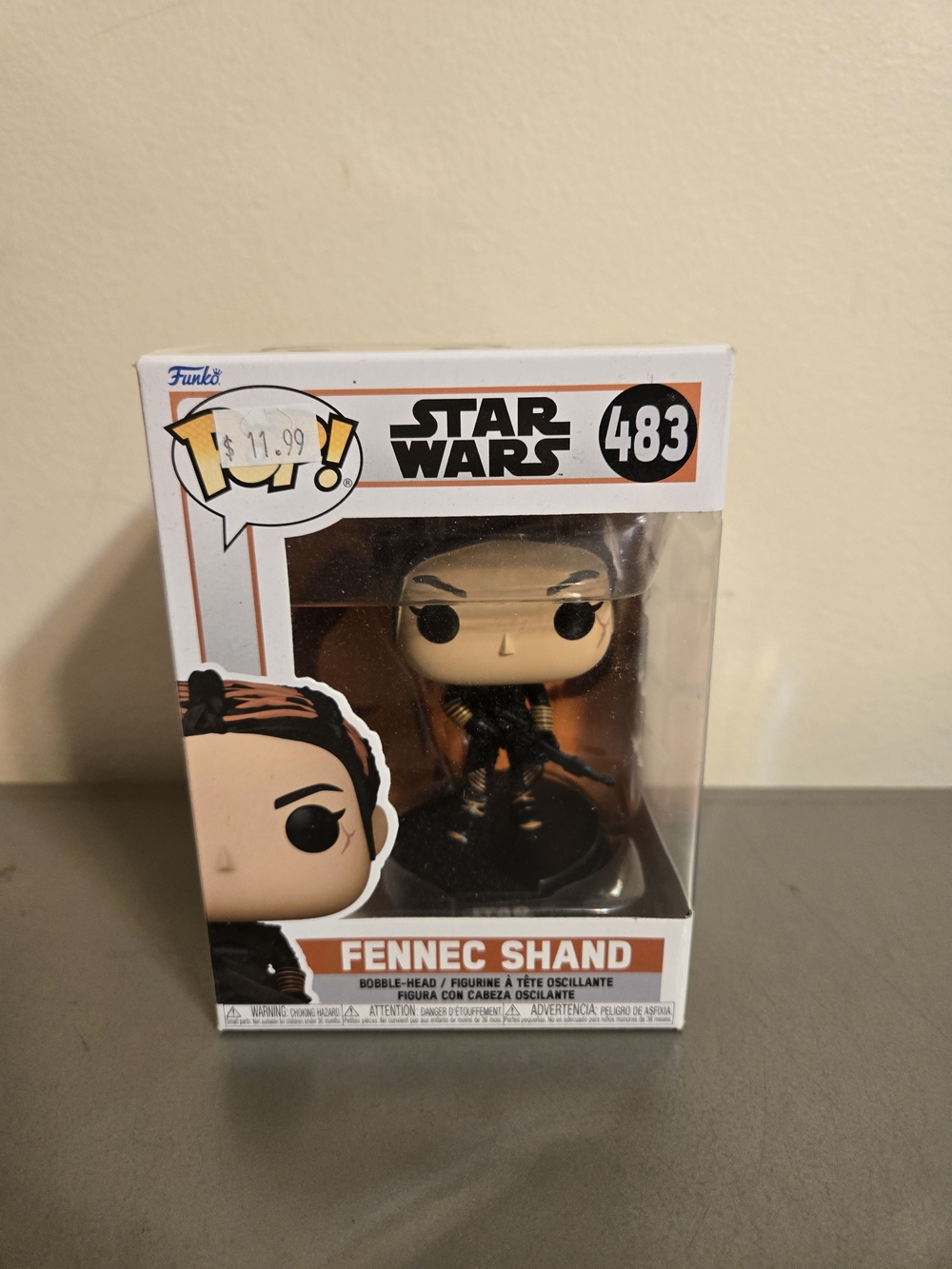 Funko Pop! Star Wars: Mandalorian Fennec Shand Vinyl Bobblehead